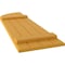 Ekena Millwork Americraft 4-Board (2 Batten) Wood Joined Board-n-Batten Shutters w/ Arch Top, ARW101BQ414X77TUH, PR ARW101BQ414X77TUH - alternate 6